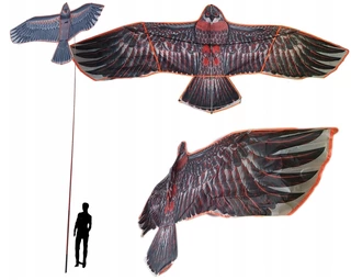 Profesionálny odpudzovač vtákov Falcon Hawk + 7M SŤAŽEN + OTÁČOK